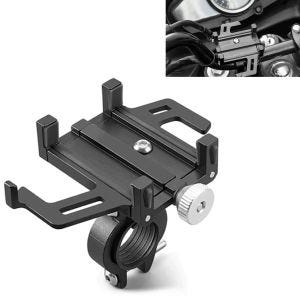 Motorbike Smartphone Holder for Handlebar Tourtecs PH1 Mobile Phone Holder Aluminium Mount
