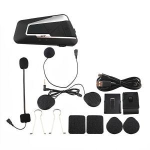Tourtecs Motorcycle helmet intercom IK2 Bluetooth communication system with headset IP67 wireless