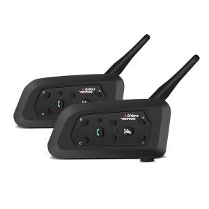 Set SI4 Intercom Motorrad Tourtecs IK6 Bluetooth Kommunikationssystem mit Headset 2 Stück_1