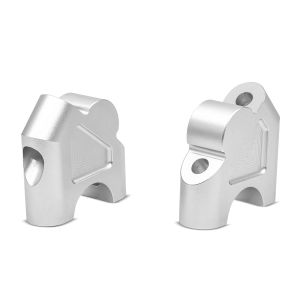 Lenkererhöhung 30mm für BMW R 1250 GS / Adventure 19-21 Tourtecs silber_1