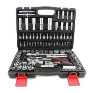 Socket set compatible with Ducati Diavel / 1260 / S 108-piece Tourtecs ratchet set