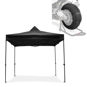 Set Pavillion 3x3m compatible with Ducati Panigale V4 SP / Speciale with tyre warmers 60-80°C Tourtecs