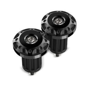 Lenkerenden / Motorrad Lenkergewichte Tourtecs LE1 für universal Lenker schwarz_1