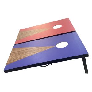 Outdoor cornhole game Cranit CS2 cornhole boards made of wood red/blue DPL1 NEW