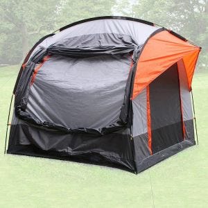 Rear tent car 1-2 persons Vanit awning tent car dome tent freestanding ME64 orange DPLI1