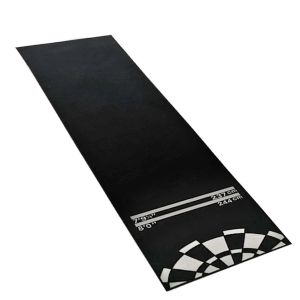 Dart carpet with oche 275 x 66cm Divit dart mat tournament mat RE10 black white DPL1