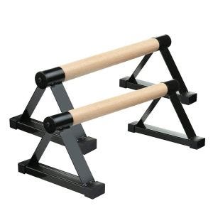 Indoor Calisthenics Wooden Grips Divit IC1 Gymnastics Parallettes black