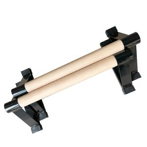 Indoor Calisthenics Wooden Grips Divit IC1 Gymnastics Parallettes black DPL2