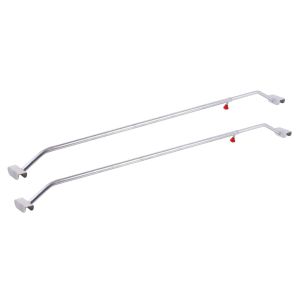 2x Tarpaulin supports for trailers with flat tarpaulin Vanit adjustable support 1140 mm