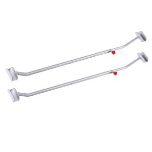 2x Tarpaulin supports for trailers with flat tarpaulin Vanit adjustable support 1140 mm DPL1
