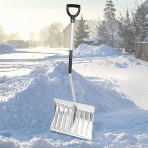Snow shovel SR2 Divit snow clearer snow shovel aluminum silver DPLI4
