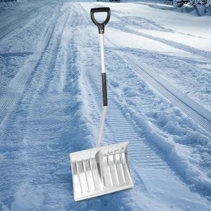 Snow shovel SR2 Divit snow clearer snow shovel aluminum silver DPLI5