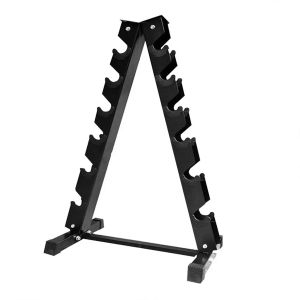 Dumbbell Rack KR1 Cranit dumbbell stand Dumbbell rack with 6 levels black DPL1