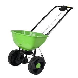 Hand spreader salt shaker Divit RE101 15l spreader fertilizer green
