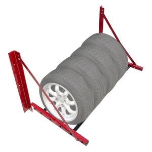 Car tire wall shelf holder Divit WH45 wheels hanging shelf up to 135 kg DPL2