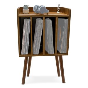 Cabinet for vinyl records VP1 Divit record player cabinet wood optic