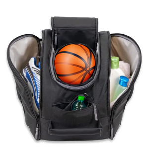 Basketball Bag Sports Bag Cranit SR1 Duffle Bag Backpack with shoe compartment black
