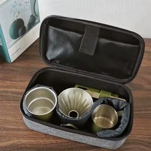 Camping Coffee Set Vanit KS2 Camping Coffee Kit 5-piece DPL2