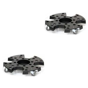 Set 2x Tire roller board RR1 Vanit tire cart / tire maneuverer for transporting tires
