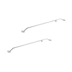 Set 2x Tarpaulin bracket for flat tarpaulin trailers Vanit PF1 adjustable bracket 1140 mm