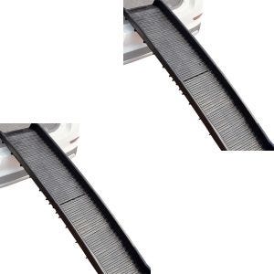 Set 2 x Car dog ramp foldable Vanit entry aid dog ME83 black NEW