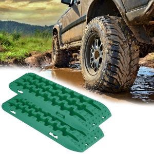 Off Road Recovery Tracks Tred Recovery Boards universal one pair Vanit BB1 green DPLI3