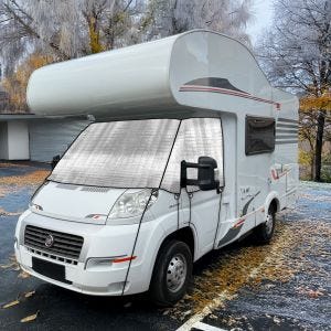 Motorhome thermal mat outside compatible with Fiat Ducato from 06/2006 ME65 Vanit Windshield cover DPLN2