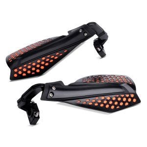 Handguards compatible with Motocross, Enduro XDure XD14 Handelbar Guards black-orange
