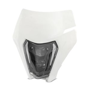 LED Scheinwerfer ECE mit Lampenmaske für KTM 450 EXC-F 17-21 Xdure SW1 weiß_1