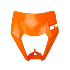 Lampenmaske für KTM Freeride 250 F 18-20 Scheinwerfermaske Xdure PQ4 orange_1