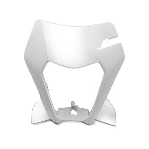 Lampenmaske für KTM 690 SMC/ R 19-21 Xdure PQ6 Scheinwerfermaske weiss_1