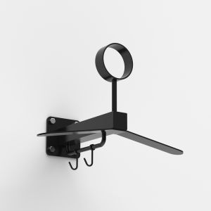Motorcycle Wardrobe XGP WH1 Helmet wall mount black