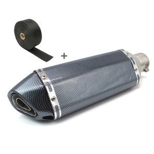 Set SA9 Auspuff Force Edelstahl und Hitzeschutzband für BMW R 1200 R / RS / RT Zaddox_1