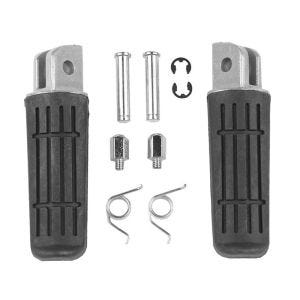 Footrests set driver FY1 compatible with Yamaha MT-07 13-24 replacement footrests Zaddox black