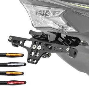 Set Kennzeichenhalter + LED Blinker für Honda CB 500 F / X NH4_1