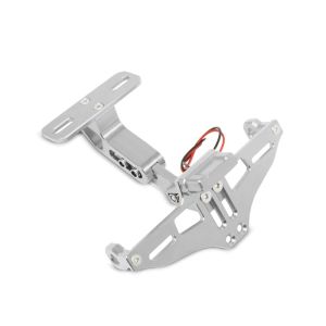 Number plate holder compatible with Kawasaki Z H2 / Z 250 SL Tail Tidy Zaddox NH2 silver