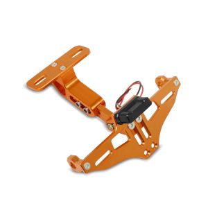 Number plate holder compatible with Motocross, Enduro Tail Tidy Zaddox NH2 orange