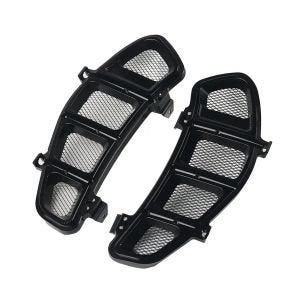 Radiator Cover compatible with Vespa GTS 300 13-22 Grille protection Guard Zaddox KM27 black