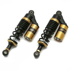 Stossdämpfer 280mm für Royal Enfield Interceptor 650 Zaddox RS2 schwarz-gold_1