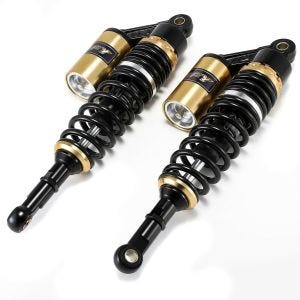 Stossdämpfer 360mm für Royal Enfield Interceptor 650 Zaddox RS2 schwarz-gold_1