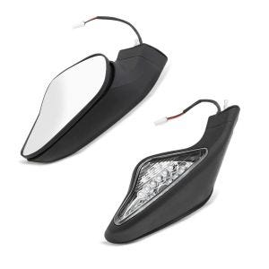 Zaddox Rear View Mirror compatible with Ducati 848 08-10 Fairing mirror with turn signals Pair