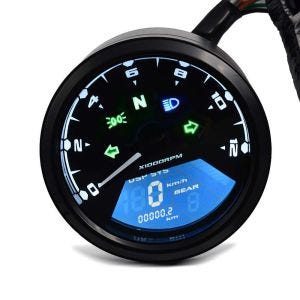 Tachometer LCD für Harley Street 750 / 500 Drehzahlmesser Tachowelle Zaddox TM2_1