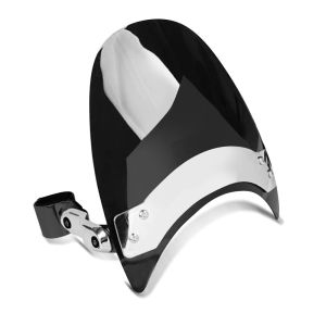 Windschild für Honda Shadow VT 750 / 600 / 125 C Craftride CW16 schwarz_1